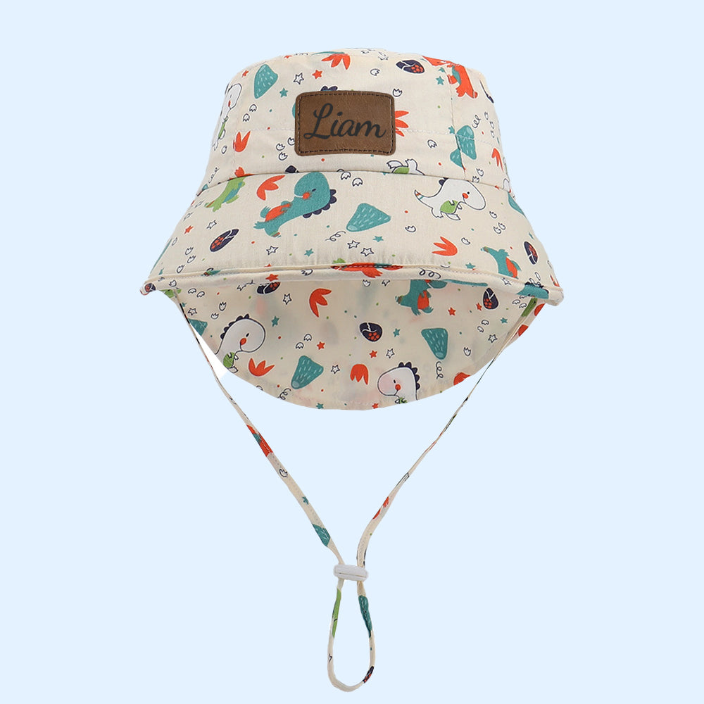 Personalized Leather Patch Bucket Hat for Comfort & Unique Style | trehrechie.com