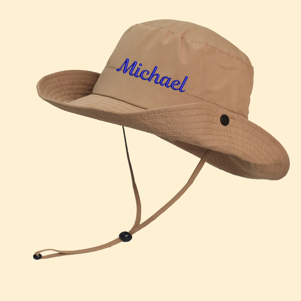 Personalized Embroidery Name Bucket Hat for Kids & Adults | KKHat44 | trehrechie.com