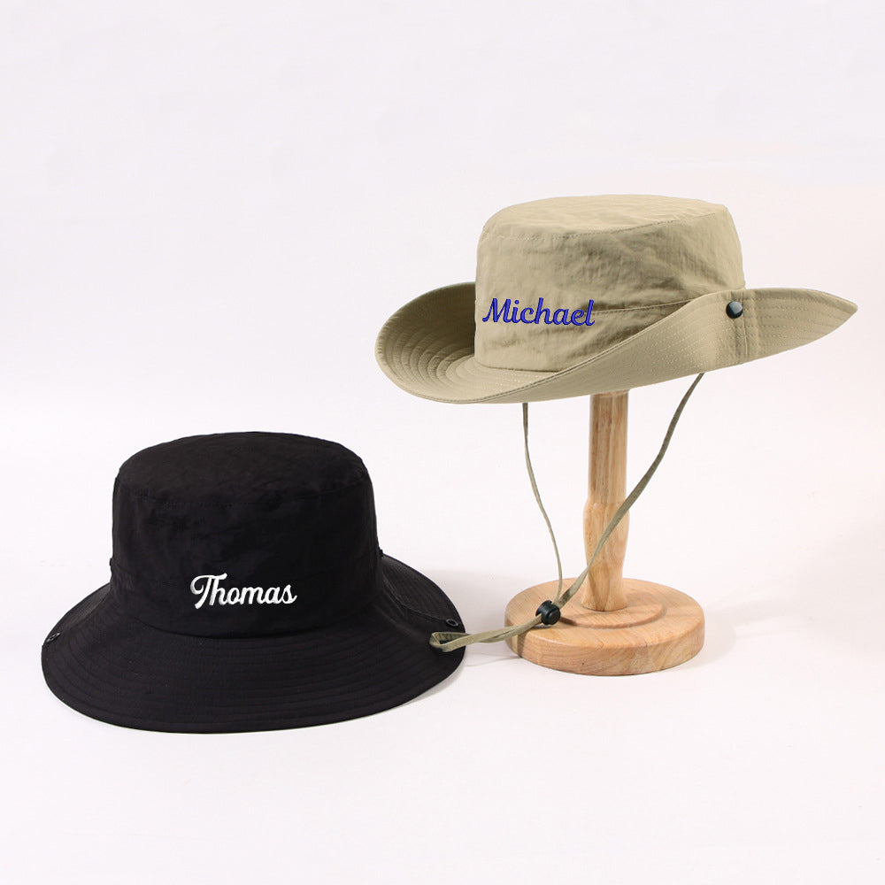 Personalized Embroidery Name Bucket Hat for Kids & Adults | KKHat44 | trehrechie.com