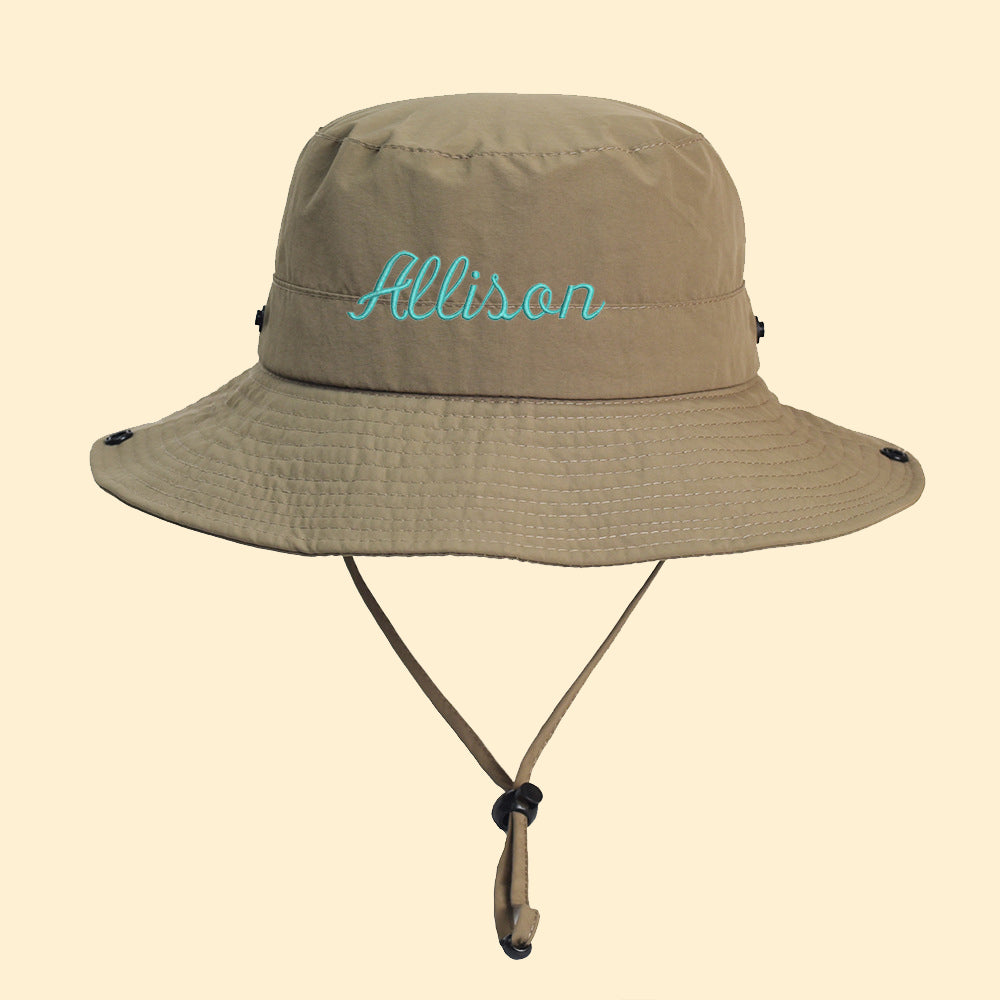 Personalized Embroidery Name Bucket Hat for Kids & Adults | KKHat44 | trehrechie.com