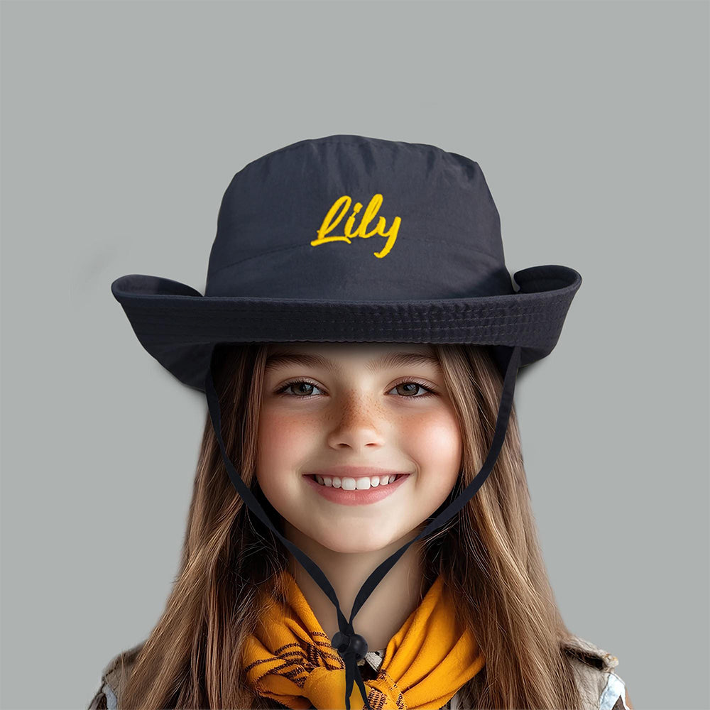 Personalized Embroidery Name Bucket Hat for Kids & Adults | KKHat44 | trehrechie.com