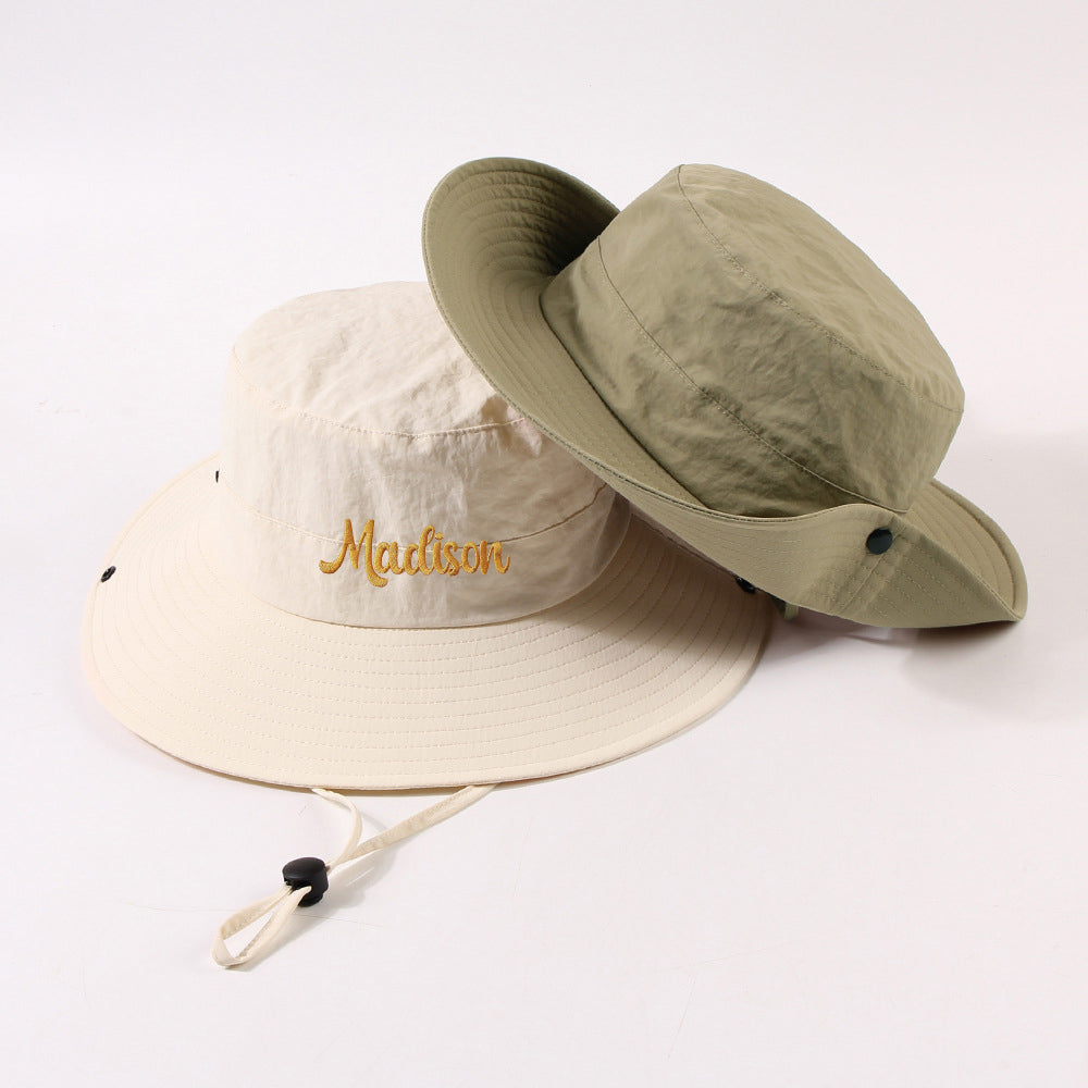 Personalized Embroidery Name Bucket Hat for Kids & Adults | KKHat44 | trehrechie.com