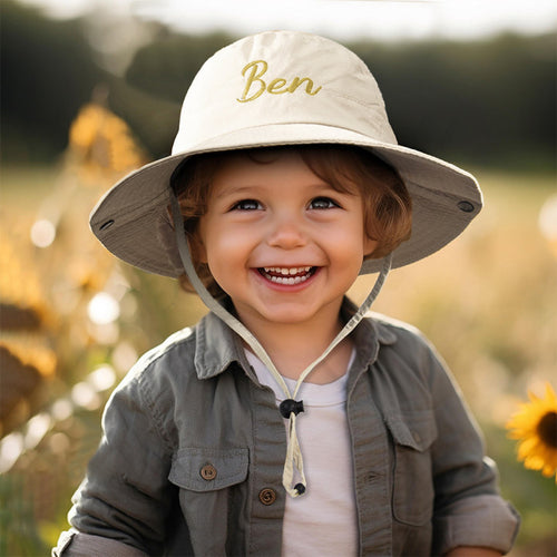 Personalized Embroidery Name Bucket Hat for Kids & Adults | KKHat44 | trehrechie.com
